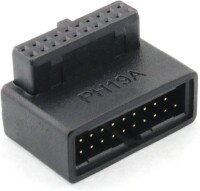 PH19A USB 3.0 19P20P Adaptör Siyah - 1