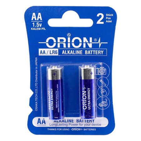 PİL ALKALİN AA B2 ALKALİN PİL 1.5V AA BLISTER 2Lİ - 1