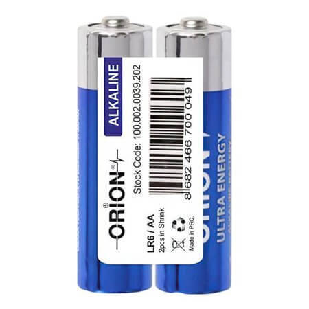 PİL ALKALİN AA SH2 ALKALİN PİL 1.5V AA SHRINK 2Lİ - 1