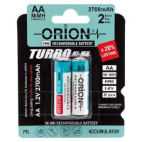 PİL ŞARJLI AA 2700 B2 ŞARJLI PİL NI-MH AA 1.2V 2700MAH BLISTER 2Lİ - 1