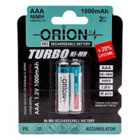 PİL ŞARJLI AAA 1000 B2 ŞARJLI PİL NI-MH AAA 1.2V 1000MAH BLISTER 2Lİ - 1