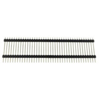 PIN HEADER-2.54-40P-S PIN HEADER 2.54MM 40PIN(1x40) THT V/T 3x23x32mm - 1