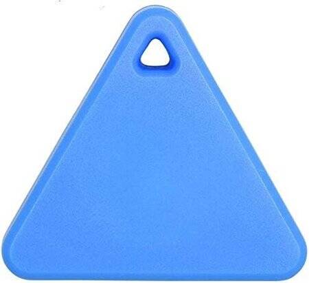 Pink Triangle Smart Mini GPS Tracker Anti-Lost Waterproof Bluetooth Tracer With CR2032 Battery - 1