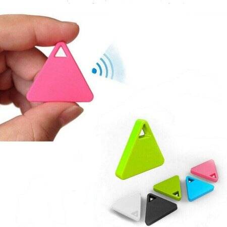 Pink Triangle Smart Mini GPS Tracker Anti-Lost Waterproof Bluetooth Tracer With CR2032 Battery - 3