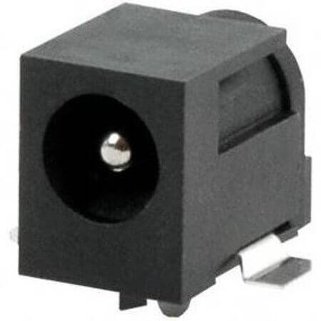 PJ-037AH-SMT-TR CONNECTOR POWER JACK 2.0X6.3MM SMT CUI - 1