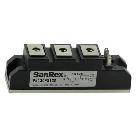 PK130FG120 THYRISTOR MOD.DUAL 130A 1200V TO240A CHASSIS - 1