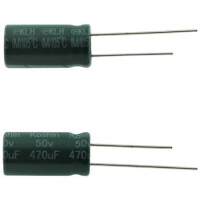 PKLH-050V471MG200 CAP.EL.470uF 50V 10x20 5MM 105C L.ESR 3000H BULK - 1