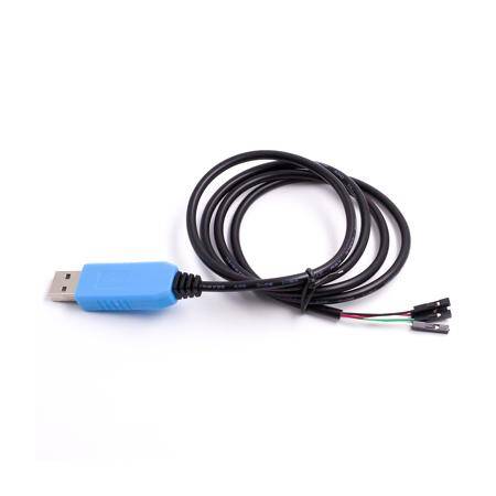 PL2303 TA Download Cable USB to TTL RS232 Module Upgrade USB to Serial Port Download Cable 4 Pin 1m - 3