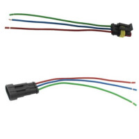 PLUG TO TAB HOUSING-3PIN CONN.3PIN(1x3) 6.00MM CABLE L:360MM MALE FEMALE - 1