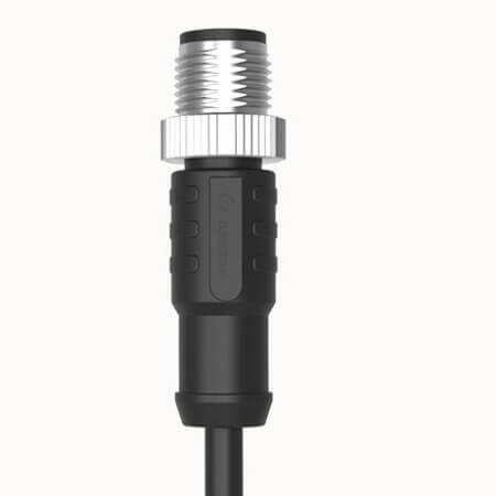 PM-M12A-08P-MM-SL8B04-00 CABLE MALE TO WIRE LEAD 8PIN M12 L:4M IP68 - 1