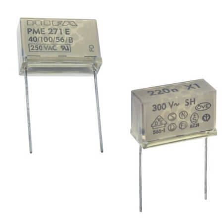 PME271E622K CAP.POL.220nF 300VAC 25.4MM 10% X1 BULK RIFA - 1