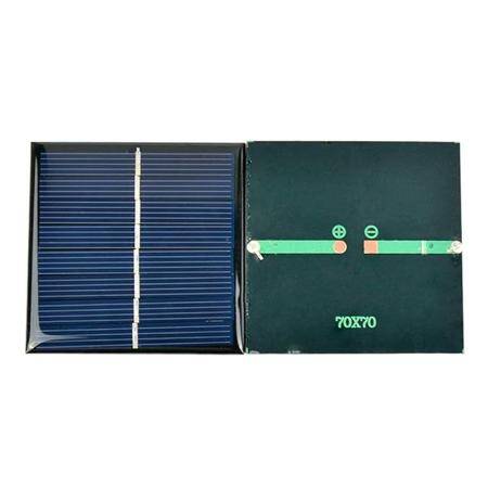 Polycrystalline 70x70mm 3V 100mA Mini Solar Cell - 3