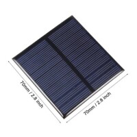 Polycrystalline 70x70mm 5V 100mA Mini Solar Panel - 1