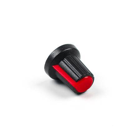 Potentiometer Knob Rotary Switch Cap Inner 6mm External 15mmx17mm Red Color - 4