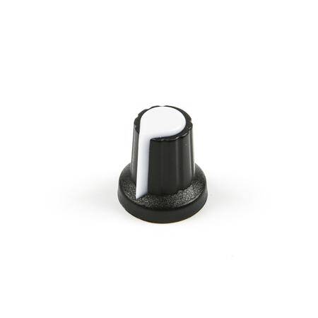 Potentiometer Knob Rotary Switch Cap Inner 6mm External 15mmx17mm White Color - 4
