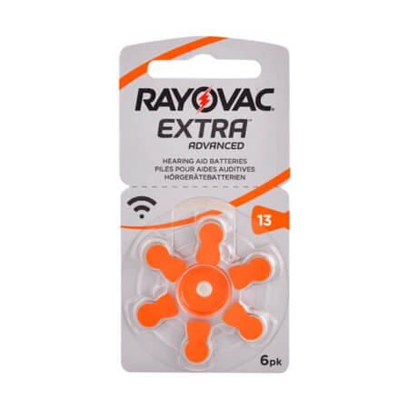 PR48 NUMARA KULAKLIK PİL RAYOVAC EXTRA ADVANCED 13/PR48 NUM.KUL.PİLİ 6LI - 1
