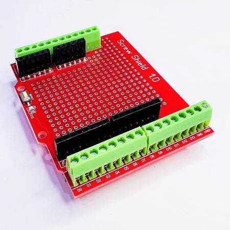Proto Screw Shield Assembled Terminal Block Prototype Expansion Board for Arduino Uno - 2