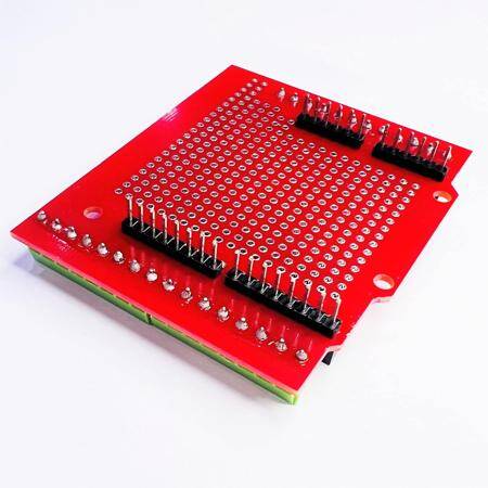 Proto Screw Shield Assembled Terminal Block Prototype Expansion Board for Arduino Uno - 3