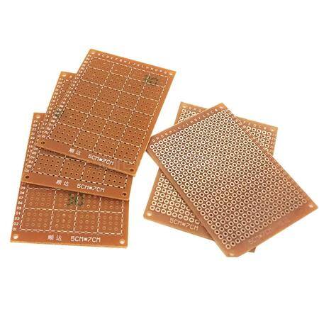 Prototype Paper Copper PCB Universal Experiment Matrix Circuit Board 5x7cm - 3