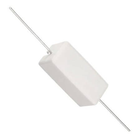 PRW05WJW10JB00 RES.CEMENT 5W 1 Ohms 5% WIREWOUND THT - 1