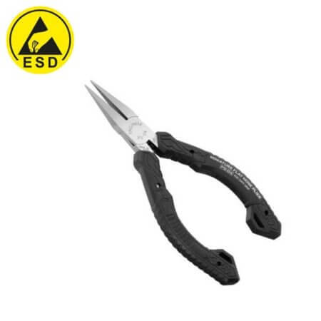 PS-04 PLIER MİNYATÜR DÜZ BURUNLU PENSE ESD Lİ 125MM - 1