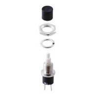 PS1024ABLK SWITCH PUSH SPST-NO 3A 125V - 1