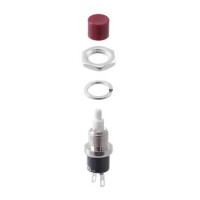 PS1024ALRED SWITCH PUSH SPST-NO 3A 125V - 1