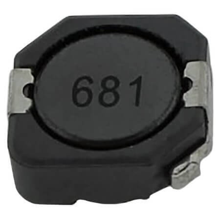 PSDB1004NT681 INDUCTOR POWER 680uH 10.3X10.4X5mm SMD - 1
