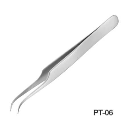 PT-06 TWEEZER CIMBIZ PASLANMAZ İNCE UÇ 120MM J MODEL - 1