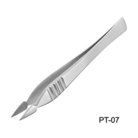PT-07 TWEEZER CIMBIZ PASLANMAZ KAVİSLİ TİP 125MM TS MODEL - 1