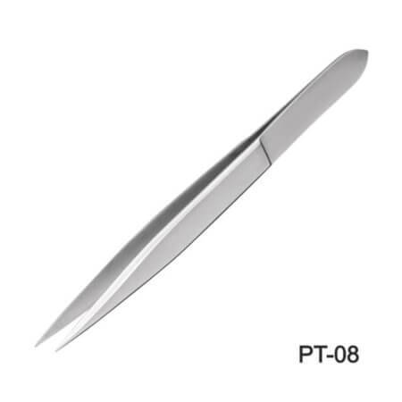 PT-08 TWEEZER CIMBIZ PASLANMAZ DÜZ TİP 145MM - 1