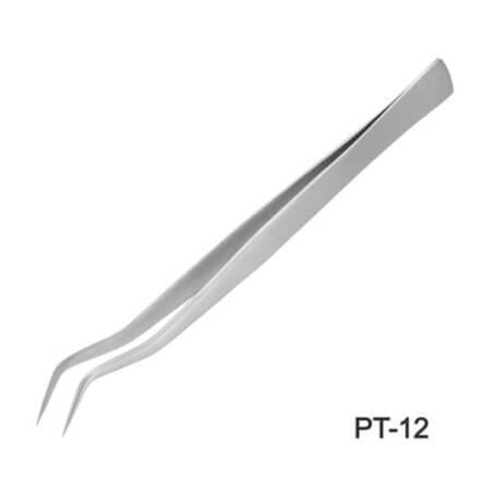 PT-12 TWEEZER CIMBIZ PASLANMAZ KAVİSLİ TİP 160MM BS MODEL - 1