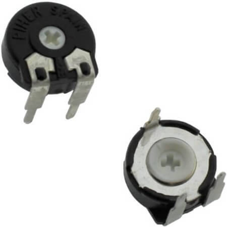 PT10KV10-472A2020-S TRIMPOT CARBON V 10mm 4K7 20% CROSS STEEL PIHER - 1