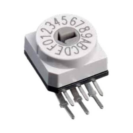 PT65103L508 SWITCH ROTARY DIP 16POS 24V - 1