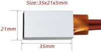 PTC Isıtıcı Plaka 12V 70 Derece 35x21x5mm - 3