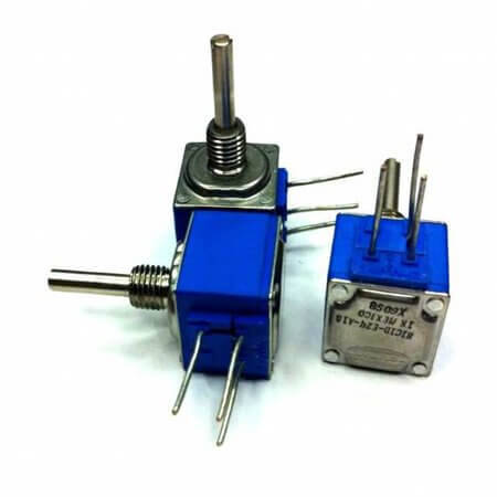PTK-81C1D-E24-A10-1K POT 1K 1W 1 TURN CERMET LINEAR ±10% - 1