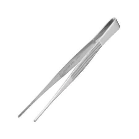 PTS-02 TWEEZER CIMBIZ PASLANMAZ 125MM KAVİSLİ TİP - 1