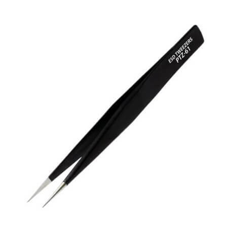 PTZ-61 TWEEZER CIMBIZ SİYAH KAPLAMALI ESD Lİ 125MM - 1