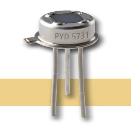 PYD5731 SENSOR MOTION DIGITAL DUAL 3V TO46 99° DIGI PYRO - 1