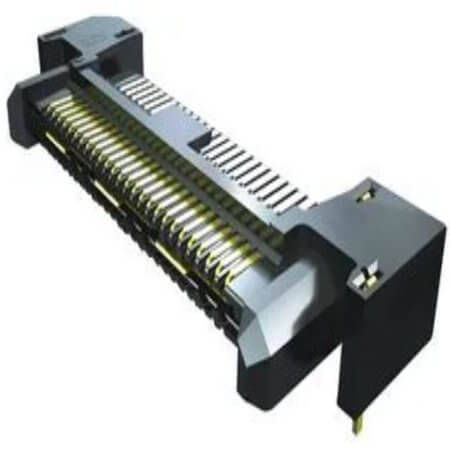 QRM8-026-01-L-RA-GP-TR CONNECTOR ARRAY 52POS MALE RİGHT ANGLE GOLD - 1