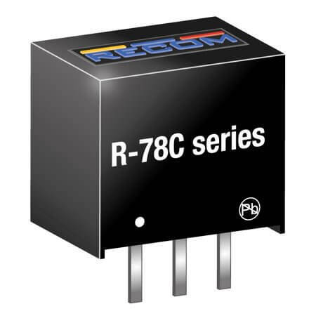 R-78C3.3-1.0 DC/DC CONV 3.3W 7-42VDC 3.3VDC 1A SIP3 - 1