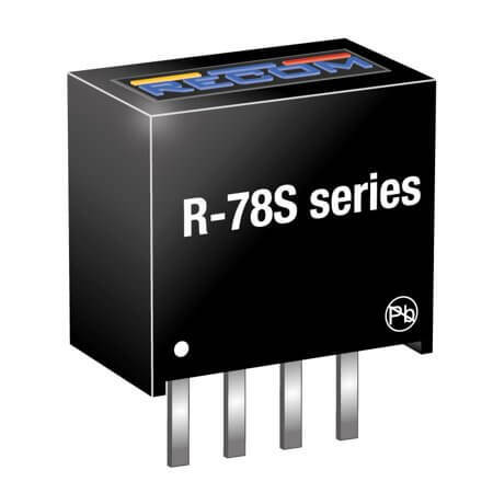 R-78S3.6-0.1 DC/DC CONV 0.65-3.3VDC 3.6VDC 100mA SIP4 - 1
