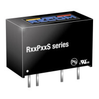 R09P09S/P DC/DC CONV 1W 9VDC 9VDC 111mA SIP7 - 1