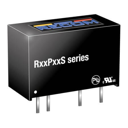 R09P09S/P DC/DC CONV 1W 9VDC 9VDC 111mA SIP7 - 1