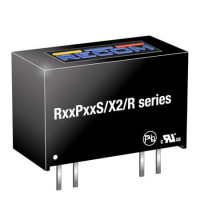R09P09S/X2/R8 DC/DC CONV 1W 9VDC 9VDC 111mA SIP7 - 1