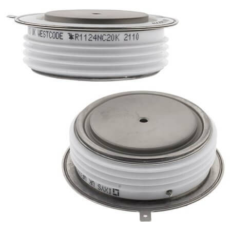 R1124NC20K-U9900 THYRISTOR DISC FAST REC.SINGLE 1124A 2000V CHASSIS - 1