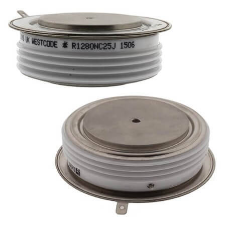R1280NC25J-U9900 THYRISTOR DISC FAST REC.SINGLE 1280A 2500V CHASSIS - 1
