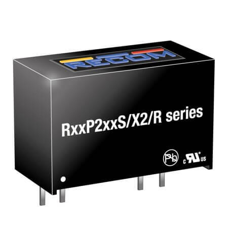 R15P209S/P/X2/R8 DC/DC CONV 2W 15VDC 9VDC 222mA SIP7 - 1