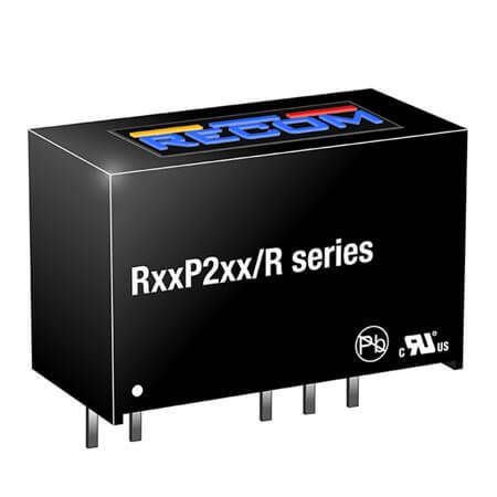 R15P23.3D/P/R8 DC/DC CONV 2W 15VDC +/-3.3VDC +/-300mA SIP7 - 1