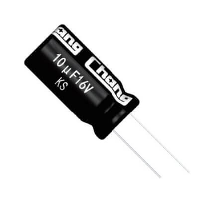 R1HKS010MF25040007 CAP.EL.1uF 50V 4x7 2.5MM 105C - 1